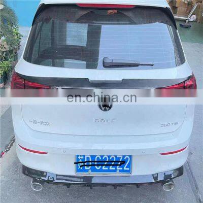 FACTORY  ABS  REAR   TOP  SPOILER   GOLF  8