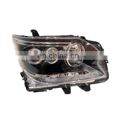 MAICTOP car accessories front headlight for gx460 newest style black+ chromed good quality