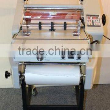 Automatic laminating machine JY-360 with automatic feeding and cutting machine