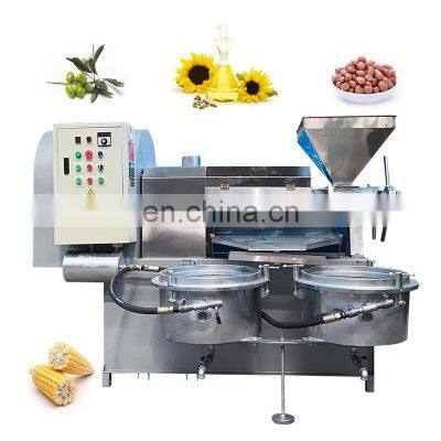 Corn Process Peanut Cook Manufacture Commercial Make Sunflower Presser Olive Oil Mill Machine For Groundnut