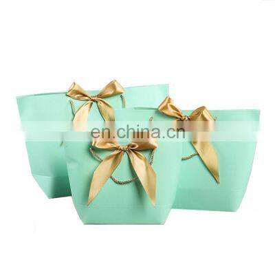 Fashion Style Colorful Gift Bag Spot Handbag Customized Your Own Logo Packaging Paper Gift Bag photo-3