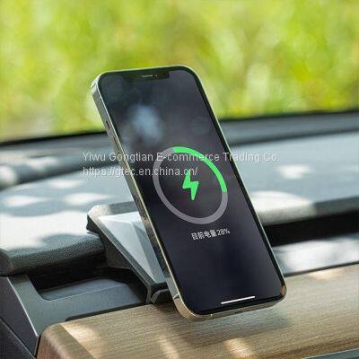 Wireless Charger Magnetic 15W For IPhone 13 Fast Wireless Car Charger Car Mount Fast Car Wireless Charger photo-3