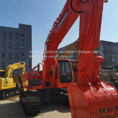 cheap price almost new used excavators Doosan DX 225LC strong power digger machine for energy and hook second hand excavators