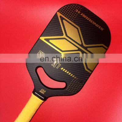 2024 Hot selling professional Toray T700 3k Carbon Fiber Pickleball Paddle Usapa Approved Custom Pickleball Paddle