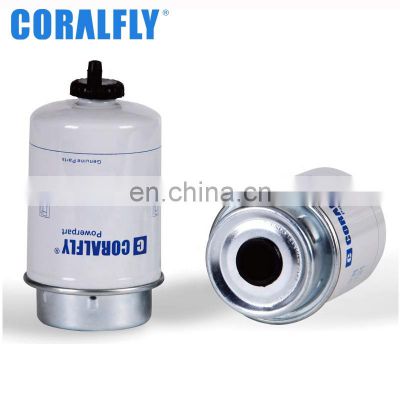 CORALFLY Spin-on Secondary Fuel Filter Water Separator 26560143 for Jonh Deere