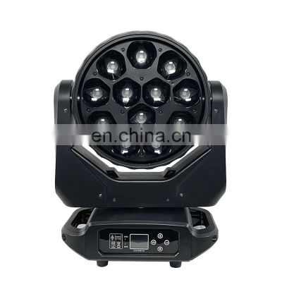 New Arrival  Moving Head Wash Zoom RGBW 4 in 1 Professional DJ Stage Lighting Equipment Disco Party Lights