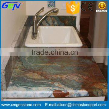 Customize Prefab Kitchen Polished Granite Countertop