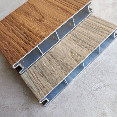 Aluminum plastic composite decking