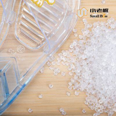 Granulés PVC cristallins pour semelles de chaussures