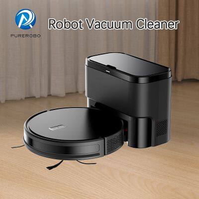 PUREROBO S1-D-Robot Vacuum Cleaner With APP & Remote Control 3 In 1 Wet Dry Mopping & Sweeping & Vacuum Dust Automatic Dust Collection Function photo-3