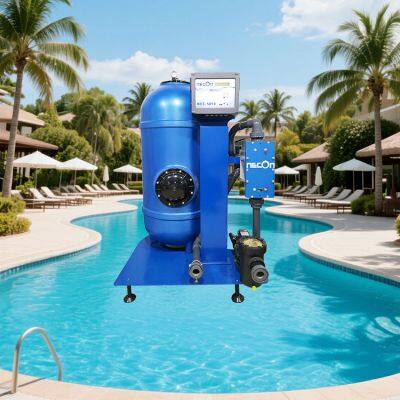 Swimming pool chlorine free disinfectant - copper silver ion water treatment equipment, efficient sterilization, no need to change water