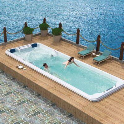 7m Long Family Fiberglass Indoor Swimming Pool Outdoor Swimming Pool Acrylic Underground Swimming Pool