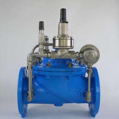 Soupape de régulation de pression de qualité alimentaire pour les lignes de traitement des boissons