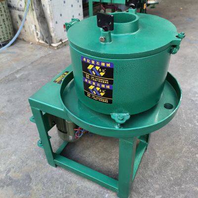 Automatic Gemstone Round Bead Blank Chamfering Machine - High Precision Edge Grinding & Polishing Equipment for Jade / Agate / Quartz