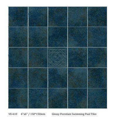 150x150mm Porcelain Swimming Pool Tiles photo-4