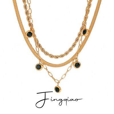 Wholesale Custom 3D Stainless Steel Gold Key Pendant Necklace for Fashion Accessories