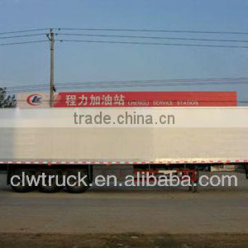 75cbm Big capacity refrigerated van semi-trailer,china refrigerated box trailer factory