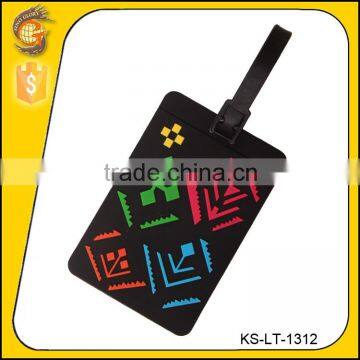 cheap price material of soft pvc id card luggage tag for promotion