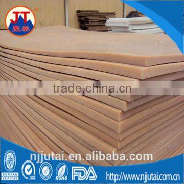 High quality beige PA6 cast nylon stock sheets