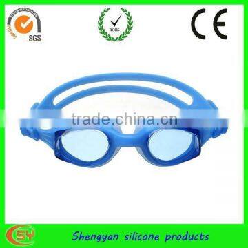 Custom silicone perscription swim goggles