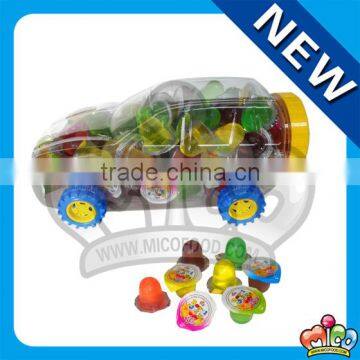15g fruit jelly in car jar