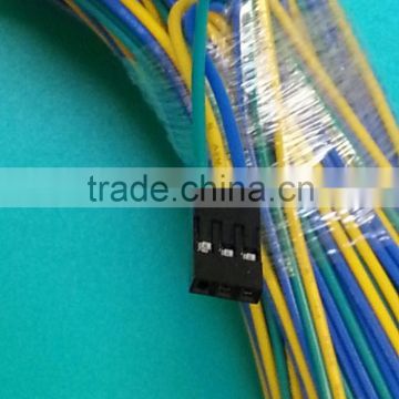 2.54 pitch 3PIN connector with UL 1007 22AWG cable assembly