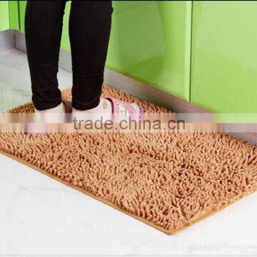 2016 hot sale interior doors chenille microfiber rug