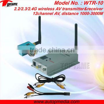 WTR-10 1.5Ghz wireless audio and video signal transmission, 700mW