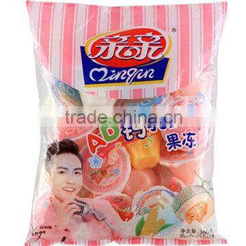 Best price custom printing vivid back seal plastic bag for packing Jelly/ jelly packaging plastic bag