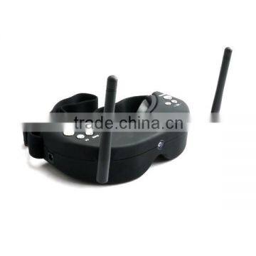 skyzone 5.8G 32CH Diversity AIO FPV video Goggles sky01 with fpv antenna