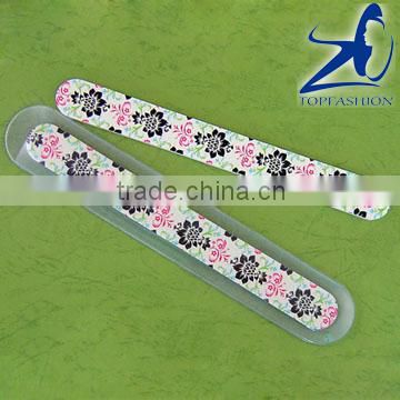 whlosesale eva nail file customized logo disposable emery board paper Pack in PVC Bag 18 cm Nail File Eva Material