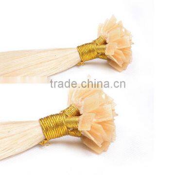 Flat Tip Hair Extensions Wholesale Hair Nail Tips 100% Human Virgin Hair photo-4