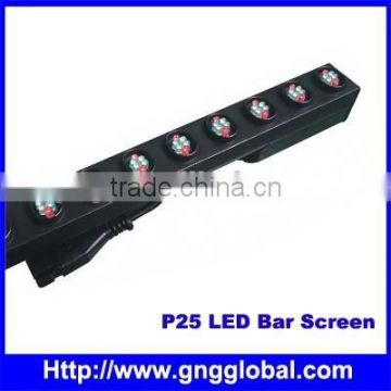 G&G P25 High definition rigid led strip for indoor / outdoor video screen