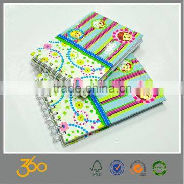 custom journal book printing a4 spiral notebook