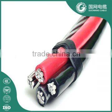 power transmission lineicea duplex bare aac conductor abc cable with ce ccc certificate