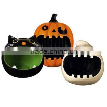 Halloween Decor Painting Ceramic Candy Bowl