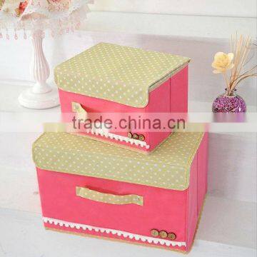 High quality non woven storage box special shape