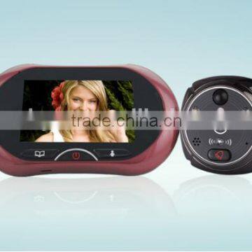 3.7 inch HD TFT LCD wireless digital door viewer