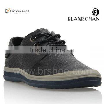 2016 fashion enlentni mens leather casual shoes