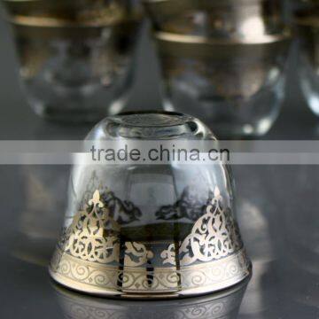 Alhosn Platinum Gahwa Cup Set