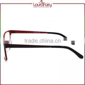 Laura Fairy Teenager Fashion Two Tone Colors Optical Frames With Metal Decorations photo-3