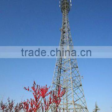 Steel Telecommunication Tower for Parking Lots