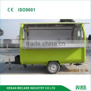 High quality low price mobile food and barbecue trailer cart