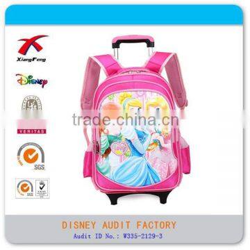 XF B-054 girls lovely trolley backpack cartoon people backpack