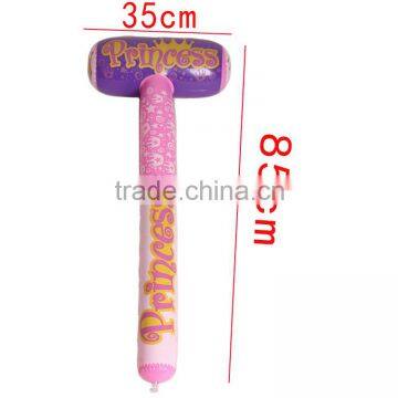 Pink Color Princess Inflatable Plastic Hammers for Girls photo-2