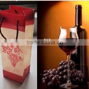 2015 wine paper bag