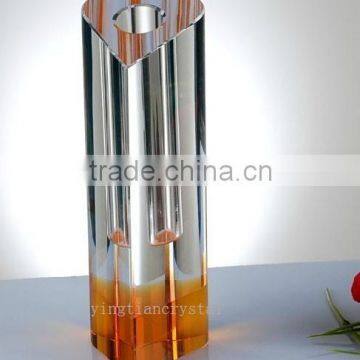 Heart shape crystal vase for home decoration decoration CV-1026