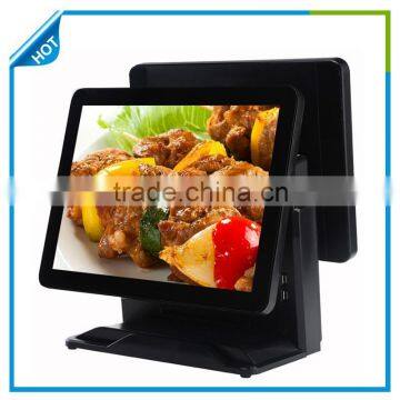 Dual screen android tablet pos terminal Gc066