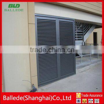 Custom Aluminum Fixed Louver Door photo-5