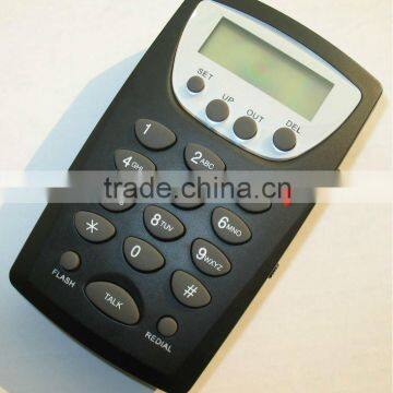 Single-Line Caller ID Headset Telephone Phone System keypad